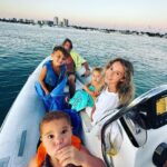 Alexa PenaVega Instagram - Little photo dump from our last week :) 1. Rio is loving boat life 2. Gramps @ericjamesvirgets came for a few days to fish and loved on the kiddos 3. Family dingy ride! 4. Made some magic with @maffio for a special project!!! 5. More puzzles! 6. @bigtimerush has It’s own day in MN! 7. @maffio bought me some some expensive boat shoes 😂 ❤️ 🙏🏽 8. The boat is coming together! Can’t believe she looks like this. We have been working HARD :) vlogs are coming. Like years of vlogs 😂 😂 9. Made it to Canada! It’s cold! But Kingstons look… I mean…it’s a Look 😂 10. Took the boys to see Super Mario bros. Kingstons first time at movie theater!