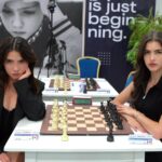 Alexandra Botez Instagram – ITS HAPPENING. OUR FIRST TOURNAMENT MATCH IN HISTORY. LIVE NOW ON OUR TWITCH!