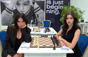 Alexandra Botez Instagram - ITS HAPPENING. OUR FIRST TOURNAMENT MATCH IN HISTORY. LIVE NOW ON OUR TWITCH!