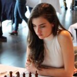 Alexandra Botez Instagram - Throwback photo! Since tournaments are being cancelled (as they should, and as the candidates should have been) I’m hosting an online event tomorrow. My stream is live almost everyday, but Saturdays are dedicated to helping get more girls involved in chess. I’m excited to help create an environment that is friendly for female players, swipe left to see details! Anyone can watch so hope you’ll tune in tomorrow 😁 Also stay tuned for updates as I’m planning on hosting a similar open-to-all event to help provide escapism for everyone doing the responsible thing and isolating at home ❤️