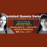 Alexandra Botez Instagram - Throwback photo! Since tournaments are being cancelled (as they should, and as the candidates should have been) I’m hosting an online event tomorrow. My stream is live almost everyday, but Saturdays are dedicated to helping get more girls involved in chess. I’m excited to help create an environment that is friendly for female players, swipe left to see details! Anyone can watch so hope you’ll tune in tomorrow 😁 Also stay tuned for updates as I’m planning on hosting a similar open-to-all event to help provide escapism for everyone doing the responsible thing and isolating at home ❤️
