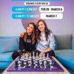 Alexandra Botez Instagram - About to play my first tournament this year! My sister and I are playing in the Prague Chess Festival starting tomorrow. Games will be live-streamed and Grandmaster @gmjlh will be commentating. Swipe for schedule ☺️