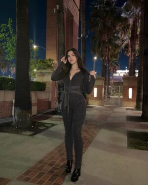 Alexandra Botez Instagram - Posting a few more from that night because I was really feeling this fit