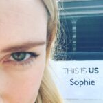 Alexandra Breckenridge Instagram - 🌸 1st day back. @nbcthisisus Don't worry you have a couple months to stock up on tissues for season two!🌈 #thisisus