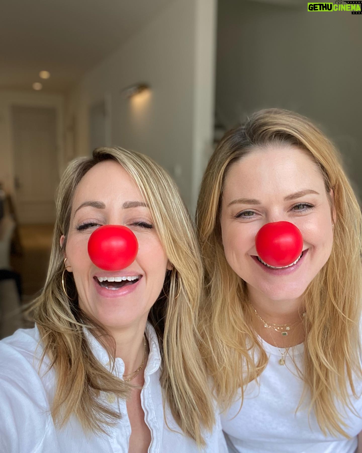 Alexandra Breckenridge Instagram - We’re celebrating #RedNoseDay with our friends at @ComicReliefUS. Donate today at rednoseday.org to support programs that help break the cycle of poverty and ensure children are healthy, safe, educated, and empowered. #rednoseday #comicreliefus #noseson