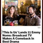 Alexandra Breckenridge Instagram - Congrats! 🎈🍾🎉 #thisisus Happy for the incredible cast and crew 😍💋