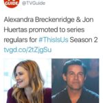 Alexandra Breckenridge Instagram - 😍💋❤️🙏🏻💃 So excited. So grateful. 🎈 #thisisus @nbcthisisus