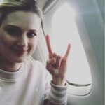 Alexandra Breckenridge Instagram – By by London! ❤️🇬🇧🌈