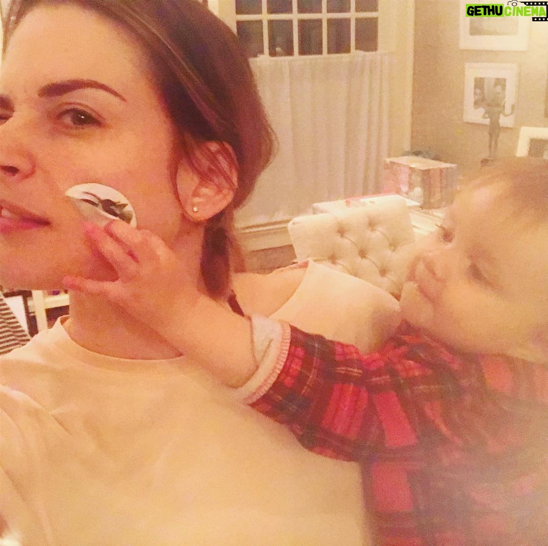 Alexandra Breckenridge Instagram - Our ❤️Family voted... Billie wants the proof! 🥳