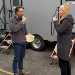 Alexandra Breckenridge Instagram - Jack and Mel tortilla challenge.