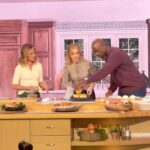 Alexandra Breckenridge Instagram – Cooking my whole roasted curry seasoned chicken on the talk was so much fun thank you to everyone I had a blast 💗🐓