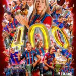 Alexia Putellas Instagram – 𝟒𝟎𝟎 partits, 𝐀𝐥𝐞𝐱𝐢𝐚 continua fent història al Barça 💙❤️👏