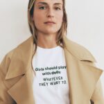 Alexia Putellas Instagram - GIRLS SHOULD PLAY WITH WHATEVER THEY WANT TO 💜⚽️ Together we’ve created this solidarity t-shirt, all profits from which will be donated to @savethechildren_es projects. As part of the Goals initiative, we will help to promote welfare, education and sport among women working in the textile sector and their children. T-shirt: 47075881 #InternationalWomensDay