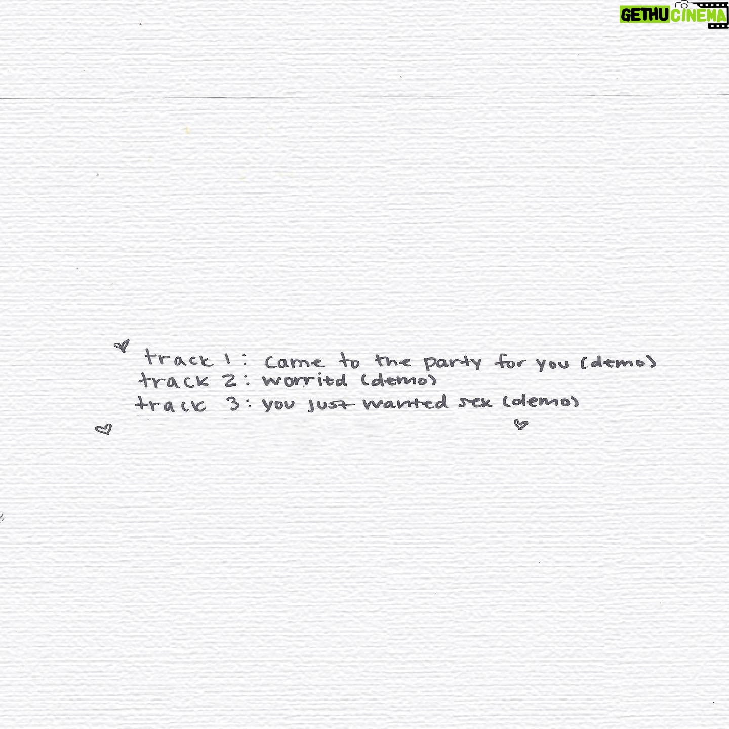 Alexis Jayde Burnett Instagram - "when the time is right, you'll find me again" is yours tomorrow at 9pm pst 12am est. these 3 demos explain it all ♡︎ love every single one of you so much, thank you for waiting.