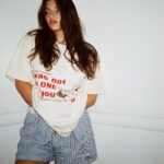 Alexis Jayde Burnett Instagram - surprise!!! “NOT THE ONE FOR YOU” merch will be on sale tomorrow morning 10am PST 1pm EST! Perfect Christmas gift;) designed by my best friend @jamesgersh 🤍 my fav boxers and tshirt EVER🫀🫀🫀