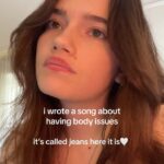 Alexis Jayde Burnett Instagram - you’re not alone if you can relate to this🤍👖 this song means a lot to me.