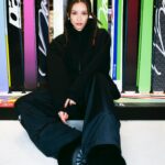 Ali Lee Instagram – Dear winter, feel free to stick around, the mountains were calling my name.🏂

#Balenciaga 
#BalenciagaSkiwear
#ALife
