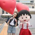 Ali Lee Instagram - 元宵佳節．花好月圓🌸 祝大家心心雙印、手手雙連、雙依雙伴 我與小丸子及花輪同學送上祝福❤️ 今日是Chubby hearts 留港的最後一天，跟與你心連心的人去打卡吧💞 #CHUBBYheartsHK #CHUBBYhearts #HongKongDesignCentre #HKDC #香港設計中心 #MegaACEFund #ipshkg @hkdesigncentre @ipshkg