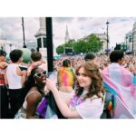Alice Oseman Instagram - So grateful to the heartstopper family and all the wonderful people I got to hang out with today!!! Happy Pride!