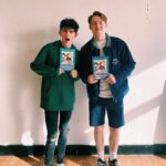 Alice Oseman Instagram - The Yearbook has been out for over a month now!! As I’ve been on the @heartstoppertv set, I once again got to hand out some books to some of the cast members 📚 It’s been a pretty hectic time on set so I didn’t manage to get many photos (not that I’d be able to share most of them anyway) but here are some guys you might recognise! I hope everyone has been enjoying the Yearbook!!! ☀️🌨️🍂🌈