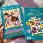 Alice Oseman Instagram - The Yearbook has been out for over a month now!! As I’ve been on the @heartstoppertv set, I once again got to hand out some books to some of the cast members 📚 It’s been a pretty hectic time on set so I didn’t manage to get many photos (not that I’d be able to share most of them anyway) but here are some guys you might recognise! I hope everyone has been enjoying the Yearbook!!! ☀️🌨️🍂🌈