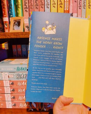 Alice Oseman Instagram - My novella NICK AND CHARLIE is out in the US/Canada in hardcover on Jan 3rd 2023 and I finally have a copy of it!!! I am actually obsessed with how this cover turned out. Perfect snuggly cosy Nick and Charlie vibes!!! ☀️🌙 
You can preorder now from most book retailers!