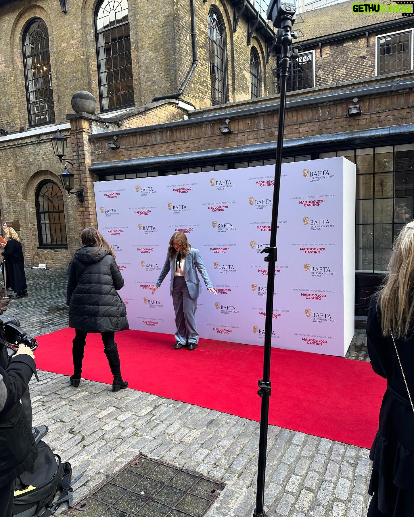 Alice Oseman Instagram - Very very very honoured to have been nominated for a BAFTA for Heartstopper!!! As you can see I was very excited to be there tonight 🥹 and as always so thankful to have my Heartstopper co-parent @patwalters__ with me!! Big thanks to @chadmaxwellhair and @andrianimakeup for making me look and feel wonderful 🥰