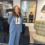 Alice Oseman Instagram - Very very very honoured to have been nominated for a BAFTA for Heartstopper!!! As you can see I was very excited to be there tonight 🥹 and as always so thankful to have my Heartstopper co-parent @patwalters__ with me!! Big thanks to @chadmaxwellhair and @andrianimakeup for making me look and feel wonderful 🥰