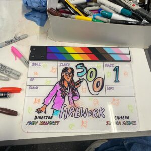 Alice Oseman Instagram - Heartstopper S3 is wrapping TODAY! 🎬

We have a few more hours of our final day to get through, but I wanted to express how deeply grateful I am to the cast and crew for their hard work, dedication, skill and endurance over the past 11 weeks, and for once again bringing a season of Heartstopper to life. Season 3 takes Heartstopper into uncharted territory and it presented a range of new challenges for our cast and crew, but everyone did the most incredible job and I am so excited to share what we’ve all been working on.

Now back to our final shooting day of this season… 🌊