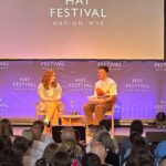 Alice Oseman Instagram - Thank you for having me, @hayfestival!! I especially loved getting to briefly hang with a couple of the loveliest bookish people in town, @jackbenedwards and @fictionalfates 💖 I also met someone whose actual name is Nicholas Nelson and that made me very happy! Thank you to everyone who came along to see me!!
