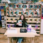 Alice Oseman Instagram – Thank you so much to everyone who came to see me on my little book tour this week, and thank you to the bookshops for having me!! It was so lovely to meet so many readers (and cute dogs!!) 📚