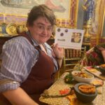 Alice Oseman Instagram - I fear we were the noisy table in the corner… Thank you for having me, @greatbritishmenu! I’m afraid I am a chicken nuggets person at heart but I still very much enjoyed the experience