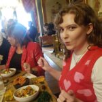 Alice Oseman Instagram - I fear we were the noisy table in the corner… Thank you for having me, @greatbritishmenu! I’m afraid I am a chicken nuggets person at heart but I still very much enjoyed the experience