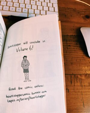 Alice Oseman Instagram - I have Volume 5 in my hands!!!! I’d forgotten what it feels like to hold a new book of mine 🥹 Not long until Vol 5 is released! December 7th!!!