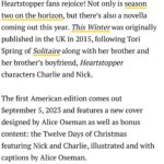 Alice Oseman Instagram - My 2015 novella THIS WINTER is finally coming to the US on the 5th September 2023, with an illustrated cover by me!! I love this story so so much. And I can’t wait to share the back cover with you too 🌧️🎄