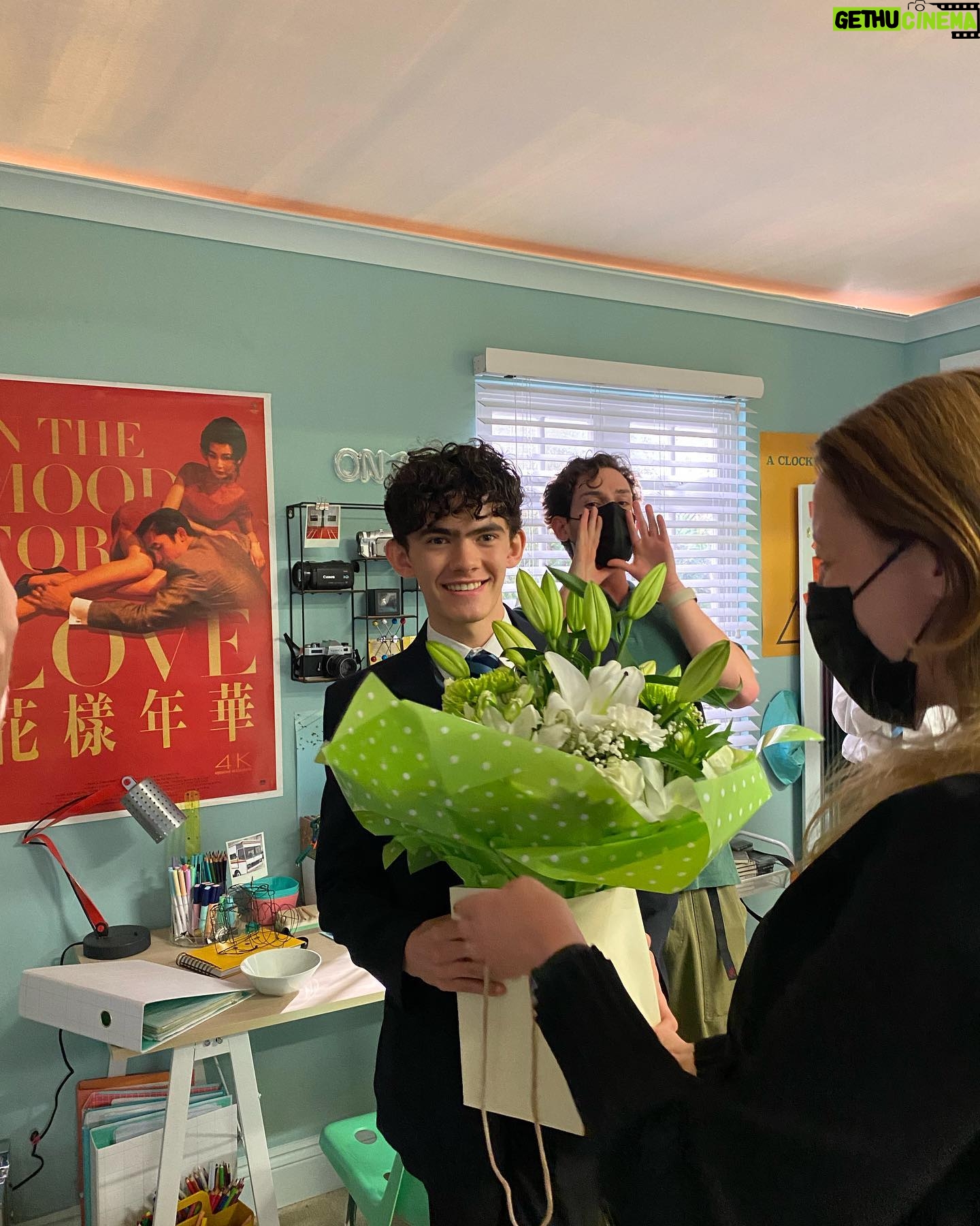Alice Oseman - 0.9 Million Likes - So so deeply proud of and grateful to the entire cast and crew of Heartstopper S2!!! Despite so many new challenges, everyone worked so hard and gave it their all and I’m just so completely in love with this show we’ve made. I feel very lucky!!
