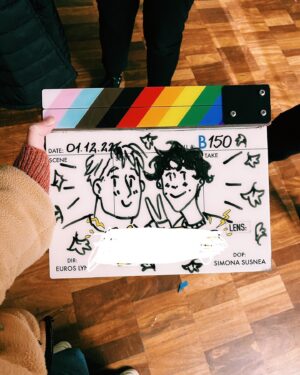 Alice Oseman Instagram - That’s a wrap on Heartstopper season 2! It’s been an incredibly intense few months on set with many new challenges for the cast and crew, but everyone rose to those challenges with such passion and skill and determination. Huge thanks to every single member of the cast and crew - everyone has worked ridiculously hard and given it their all, and for that I am eternally grateful. This season is going to be so magical and I can’t wait to get started on post-production! 🍂🌈