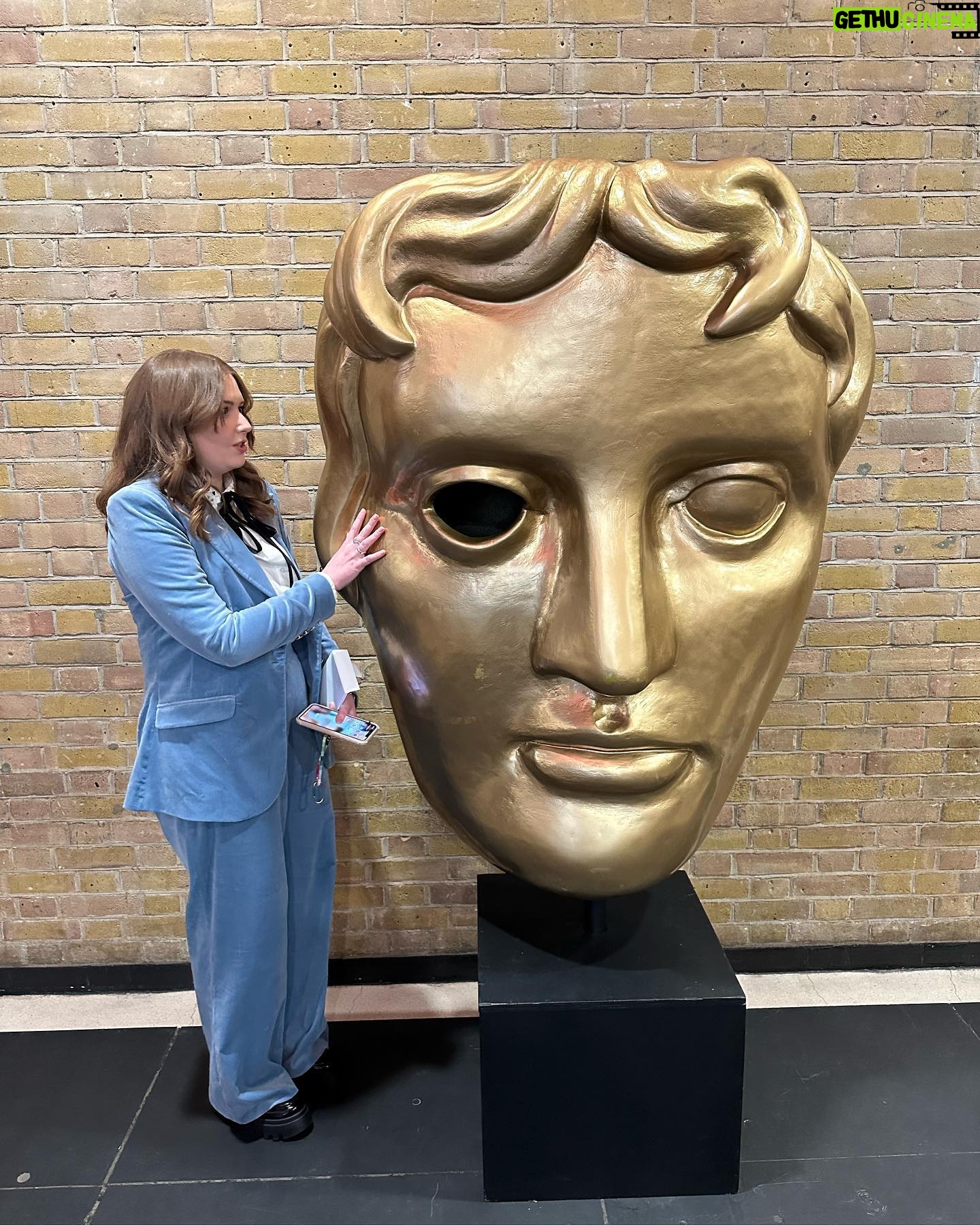Alice Oseman Instagram - Very very very honoured to have been nominated for a BAFTA for Heartstopper!!! As you can see I was very excited to be there tonight 🥹 and as always so thankful to have my Heartstopper co-parent @patwalters__ with me!! Big thanks to @chadmaxwellhair and @andrianimakeup for making me look and feel wonderful 🥰
