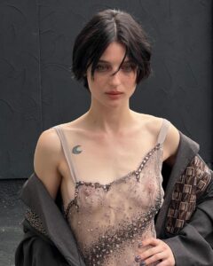 Alice Pagani Instagram - @antoniomarrasofficial in my 🫀 make up by @nikipinna hair by @mattia.bonacina