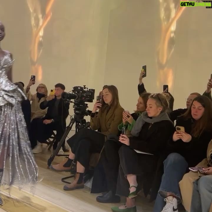 Alice Pagani Instagram - Sarah Burton is brilliant and her new @alexandermcqueen collection surprised me. Thanks for having me. #PFW