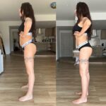Alicia « Shanna » Kress Instagram – Ma transformation! 🤩
Je suis tellement heureuse 
C’est le jour J je vous montre le résultat .
6 mois séparent ces 2 photos:
5 mois pour la rééducation du périnée, pour retrouver une alimentation saine et 1 de sport 💥💪🏼

J’ai pris 22kg pour ma grossesse je faisais 85kg et j’en fais aujourd’hui 63 j’ai donc reperdu les 22kgs

Grâce à mon challenge « 30j soldat challenge » je suis fier d’avoir retrouvé mon corps 
Ça n’a pas été toujours facile 

Parfois la flemme, parfois envie de manger des conneries, parfois un gros manque de motivation, parfois pas le temps surtout avec un bébé, je suis comme vous et cette reprise a était vraiment dure. Mais j’y ai cru, j’ai pas lâché et d’ailleurs merci à tous les soldats de la team @fitness_camp_officiel_ parce que vous m’avez donné de la motivation! Quand je recevais vos messages et vos photos je me disais que je n’avais pas le choix ! Et que vous comptiez aussi sur nous pour les lives des samedis et vous auriez aussi envie de voir ma transformation à la fin de ces 30 jours et j’ai tenu! 
Donc merci à vous vraiment ! 😍🙏🏼♥️
Comme quoi les réseaux ont aussi un côté positif et que vous êtes une team au top! 
On peut être fier de nous 🙏🏼♥️

En tous cas si vous avez envie de faire comme moi 
Mon challenge est dispo dans nos stories et dans notre bio ou sur l’Instagram @fitness_camp_officiel_ 

Ce challenge vous pouvez le démarrer quand vous voulez les amis ! Je dirai même les soldats 😜🫵🏻

GARDE À VOUS 🫡
#sport #challenge #pertesdepoids #fitnesscamp #shannakress
#soldat