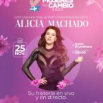 Alicia Machado Instagram - Mis hermosas mujeres de Manta, este sábado 25 de noviembre tenemos una cita muy importante en la Cumbre Mujeres del Cambio. Vamos a compartir juntas, a hablar de la vida y cómo superar todo aquello que nos impide brillar. *Pero saben cuál es el mensaje más importante: que siempre es posible florecer* Nos vemos este sábado. Los quiero mucho mi gente bella de ecuador 🇪🇨 @marcianavaldivieso @alcaldiademanta @kbanaecuador @alcaldiademanta
