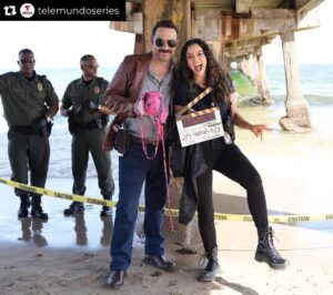 Alicia Machado Instagram - Esta noche los espera La Senadora #alejandraedwards 10pm 9C Por @telemundo Repost from @telemundoseries
•
¡Llegó el viernes! 🤩 Mira cómo se divirtió el elenco de #JuegoDeMentiras detrás de cámaras y no te pierdas esta noche un capítulo IMPACTANTE a las 10PM/9C por Telemundo 🎬 🎥 

#JDM