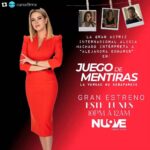 Alicia Machado Instagram - Llegó el día mi gente de México 🇲🇽 ! Esta Noche #juegodementiras🎬 Una serie de intrigas y mentiras donde todos son culpables ! Yo Soy #AlejandraEdwards @telemundo @telemundoseries Repost from @canal9mx • La Gran Actriz internacional @machadooficial intérpreta a la senadora Alejandra Edwards en #JuegoDeMentiras Conocela HOY en el gran estreno de #JuegoDeMentirasMx a las 10pm por #ElNu9ve. ¡Doble episodio!. . . . #ArapBethke #AltairJarabo #MaríaElisaCamargo #RodrigoGuirao #CynthiaKlitbo #PepeGámez #EduardoYáñez #AlbertoCasanova #AliciaMachado #GabrielaVergara #PatricioGallardo #MaríaLauraQuintero #AylínMújica #CamilaNúñez #JDM #JuegoDeMentirasMx #Suspenso #Drama