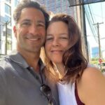 Alicia Silverstone Instagram - Issac Franco, who I haven't seen in almost 3 decades, was my first kiss growing up! 😂💋 We were able to meet up since I'm in Jersey for work. It was really neat to connect after so many years!
