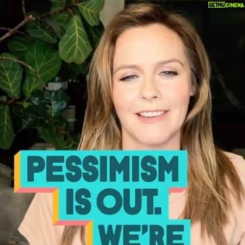 Alicia Silverstone Instagram - I am proud to partner with the Rainforest Alliance π Say no to pessimism. Check out @RainforestAlliance, watch the video, and join millions of others ready to make a better world! (Just click on the link in their bio.) #WeAreAllIn #RainforestAlliance