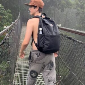 Alicia Silverstone Instagram - Soaked during our adventures exploring Arenal! From head to toe! 🌧️ 

After being soaked for hours, we decided to head to the hot springs and be properly soaked. It was empty! We thought everybody would be there. Same thing at the pool! It was just us. We swam, laughed, and had so much fun. One of my favorite moments of our trip so far! 😍