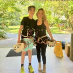 Alicia Silverstone Instagram – My zip lining partner! 👫☺️

@pacuarelodgecostarica 
@protravel.international 
@landed.travel