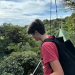 Alicia Silverstone Instagram - Our adventure started birdwatching in Curi-Cancha Reserve exploring, then we went ziplining again at the birth place of the activity, and then a walk on hanging bridges where we ran into a few monkeys playing around. They were so close! So wonderful 🐒 You can see more of this cuteness (and all the things we did!) on my story.
