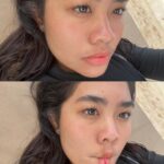 Alifa Lubis Instagram - Bare face ,beach,jetski ,and my favorite bodymist ʚ♡ɞ˚